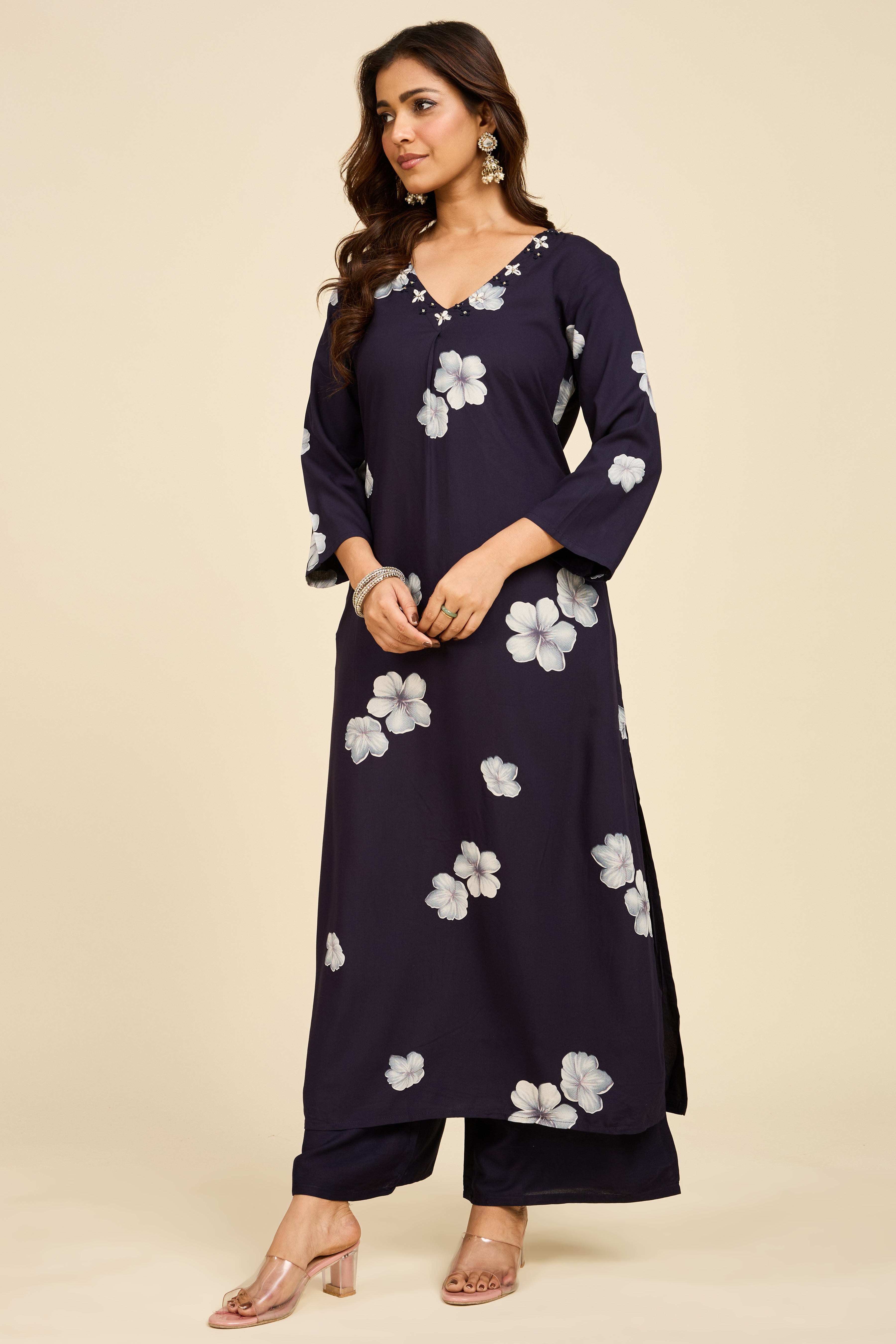 Alaya Select Midnight Pakistani Kurta Set