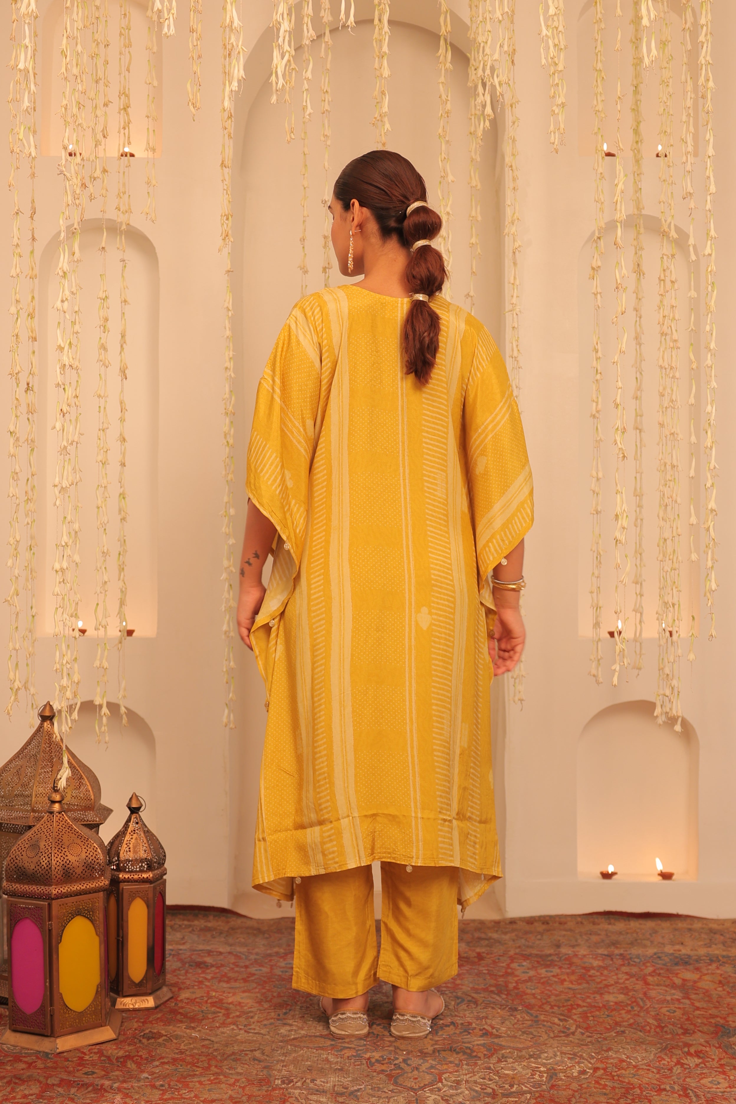 Mehfil Sunshine Kaftan Set