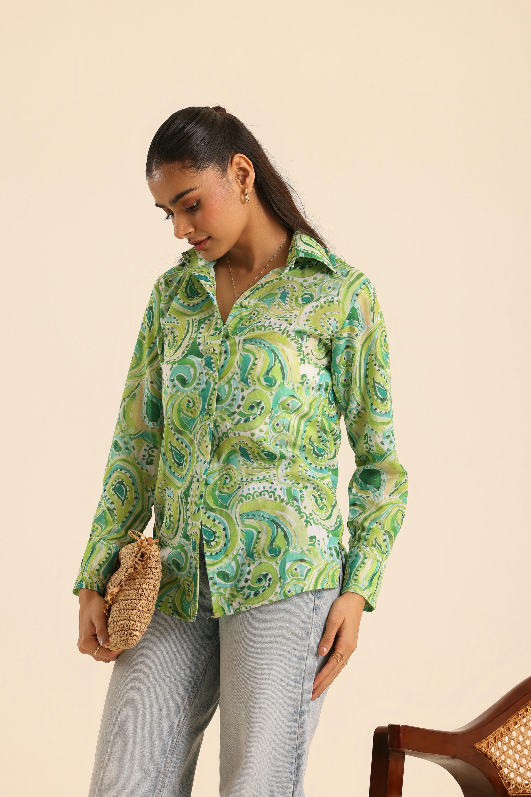 Rangrez Mean Green Shirt