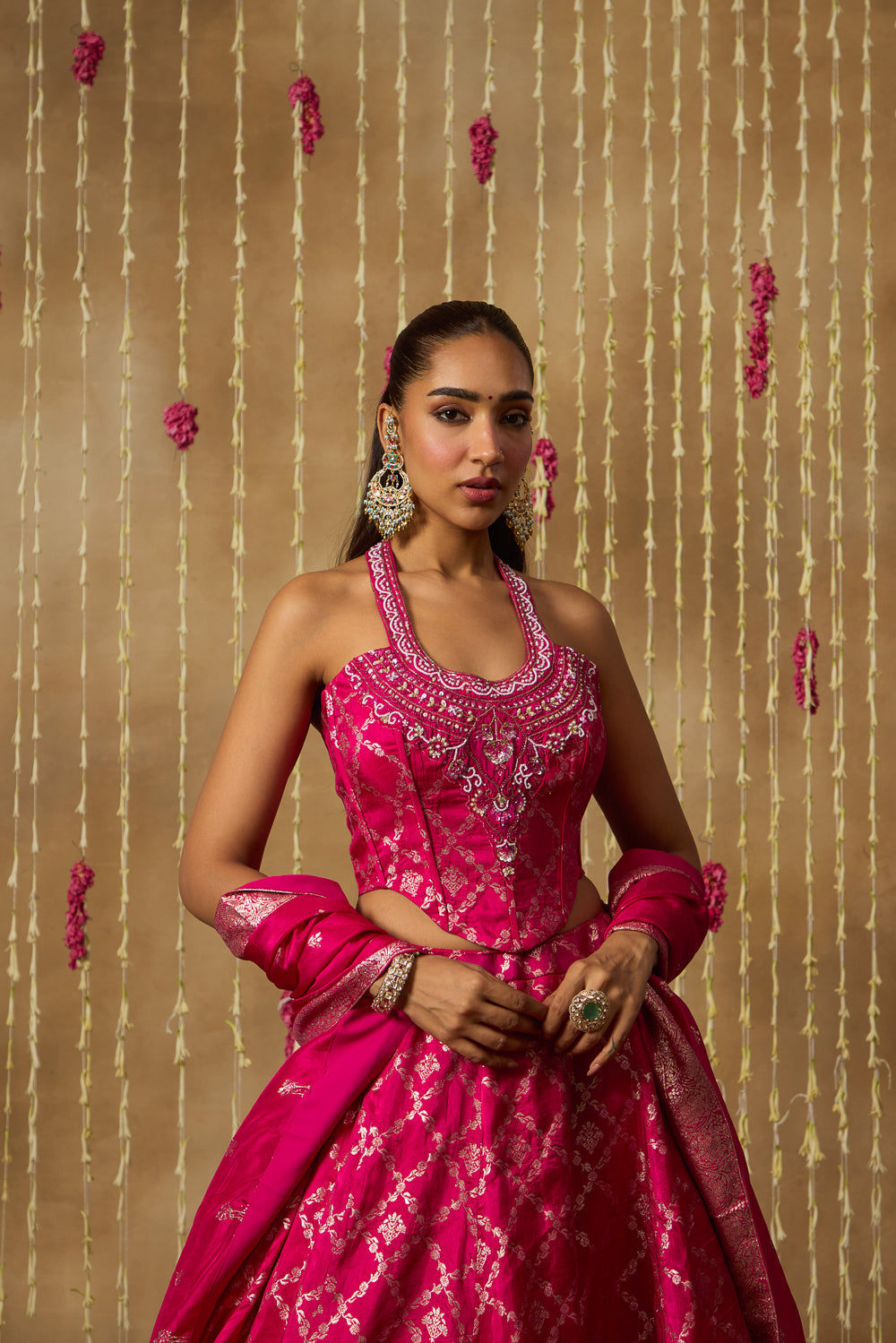 Jhoom Rani Shimmer Lehenga Set
