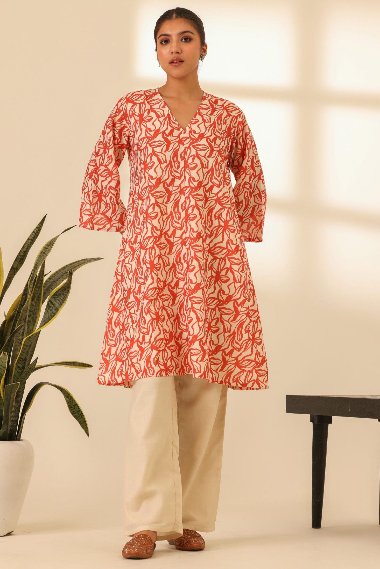 Rangrez Sexy Salsa A Line Kurta Set