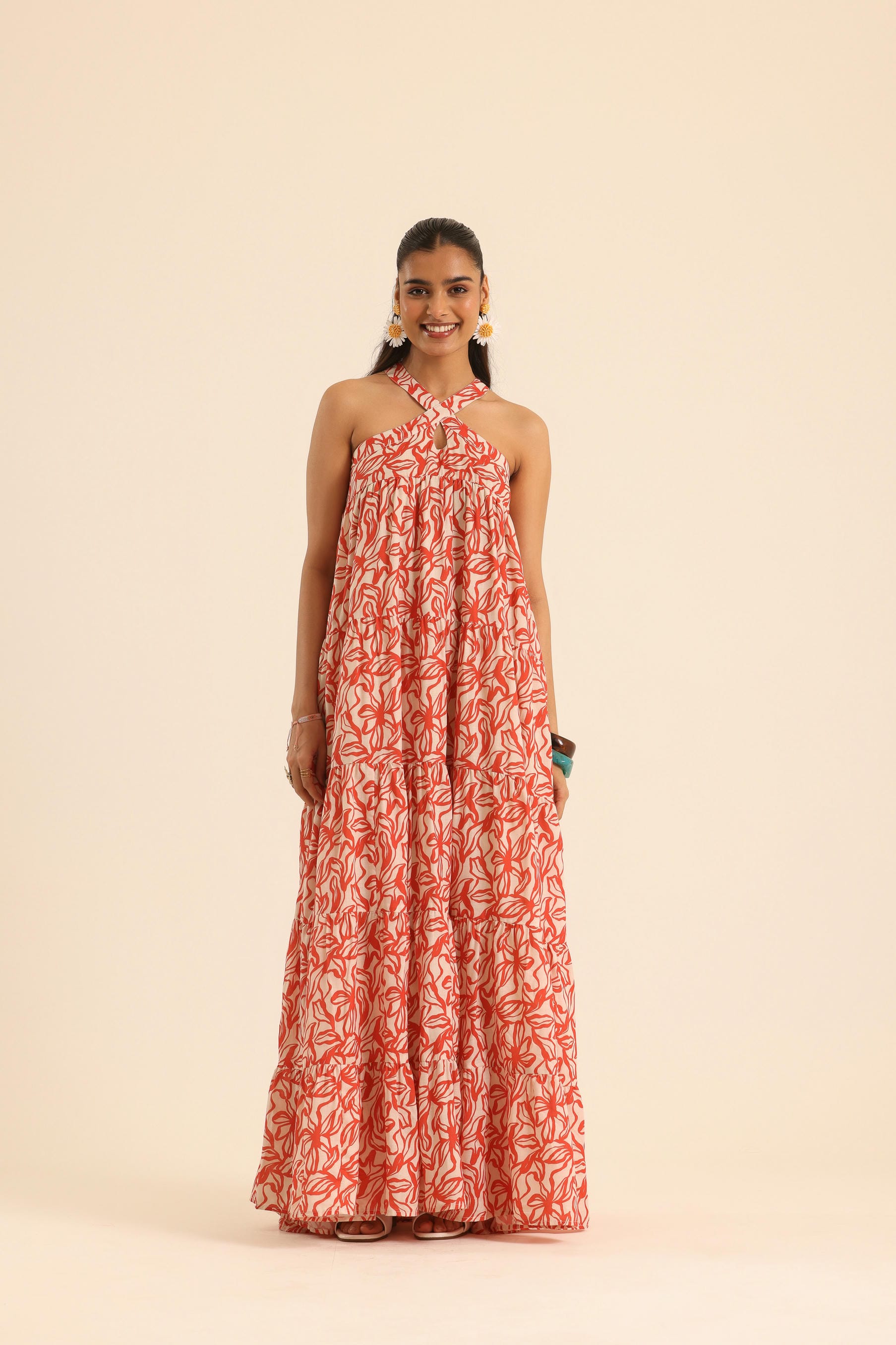 Rangrez Sexy Salsa Maxi Dress