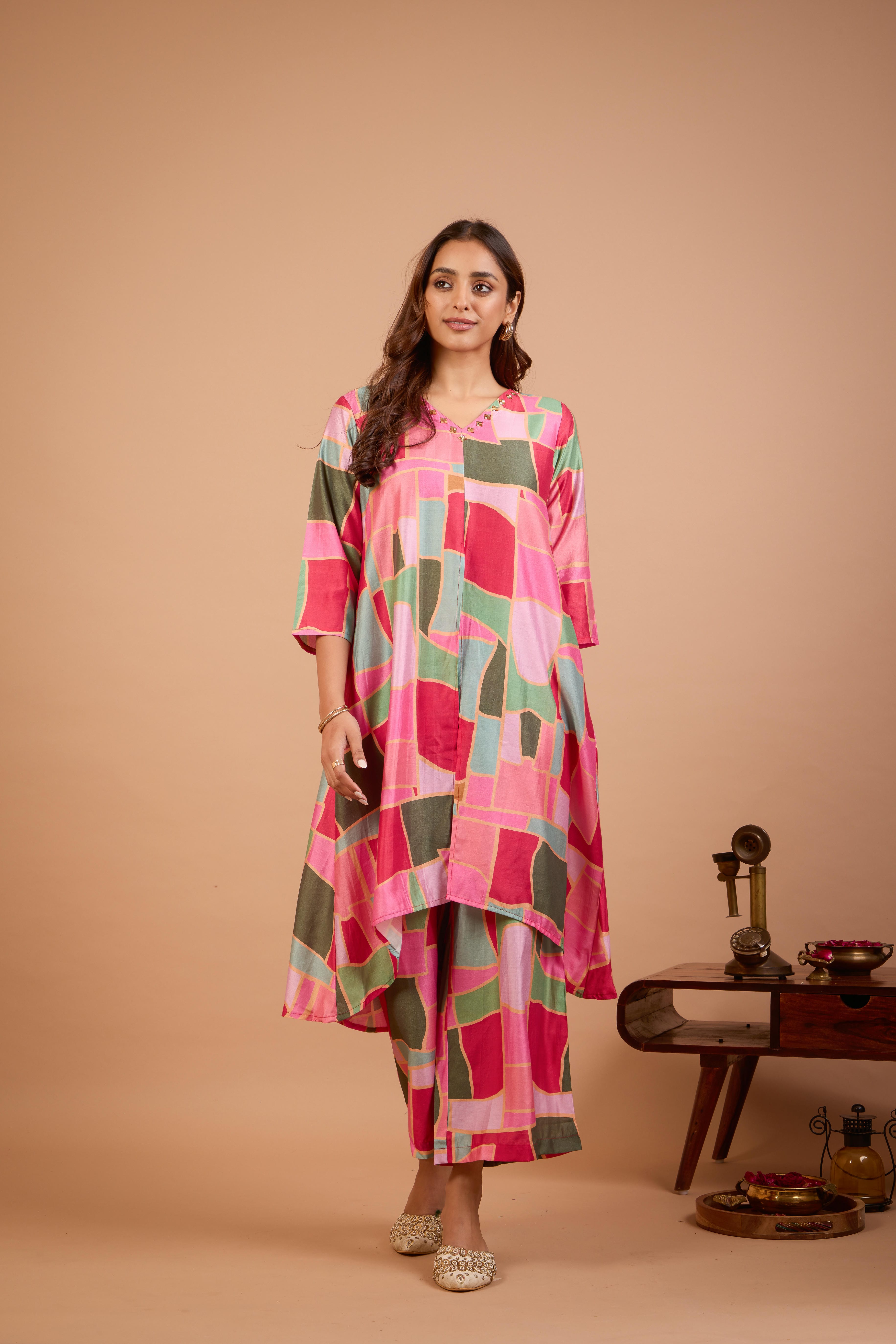 Jugni Multicolour Kurta Set