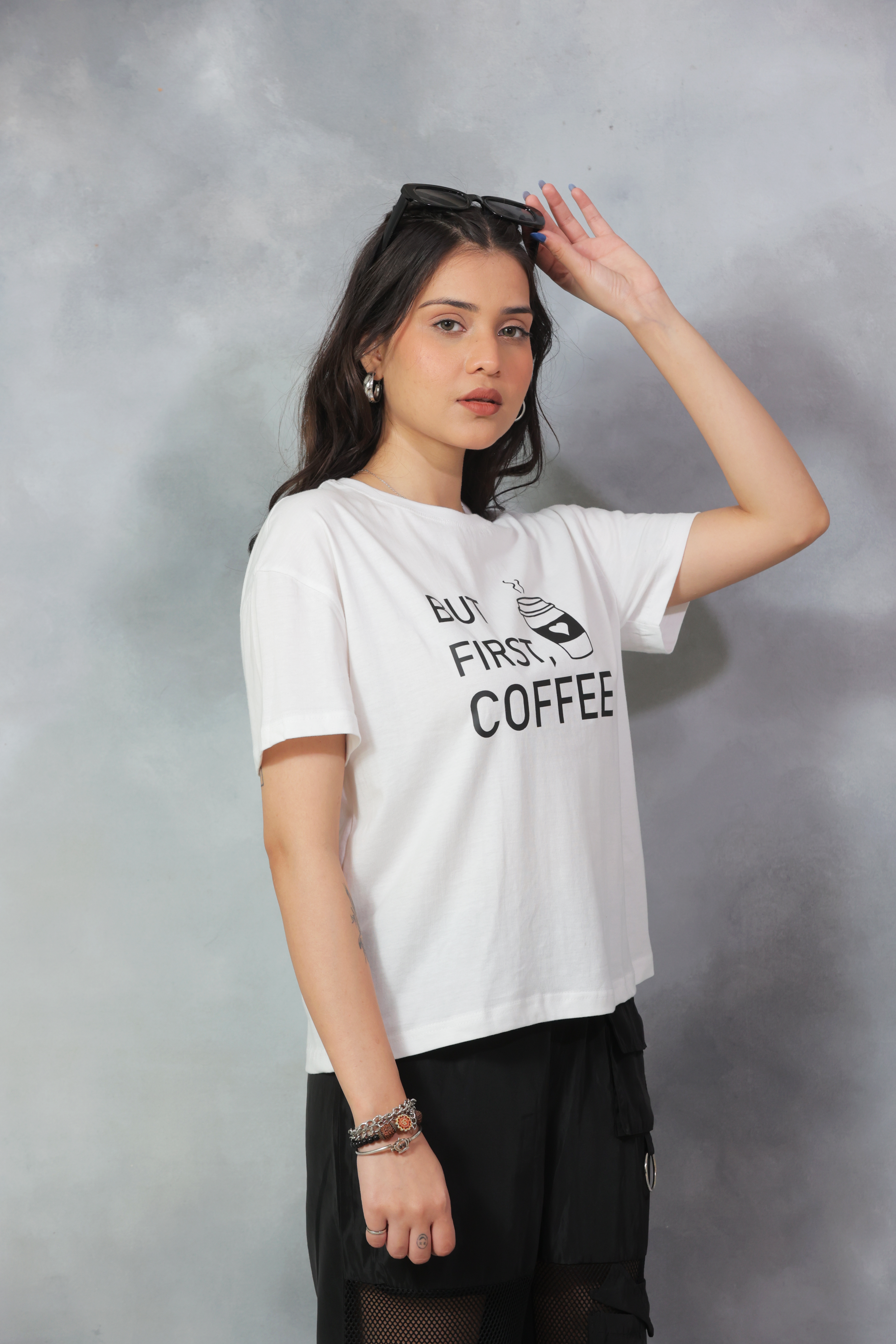 ‚ÄúBut First Coffee‚Äù Tee