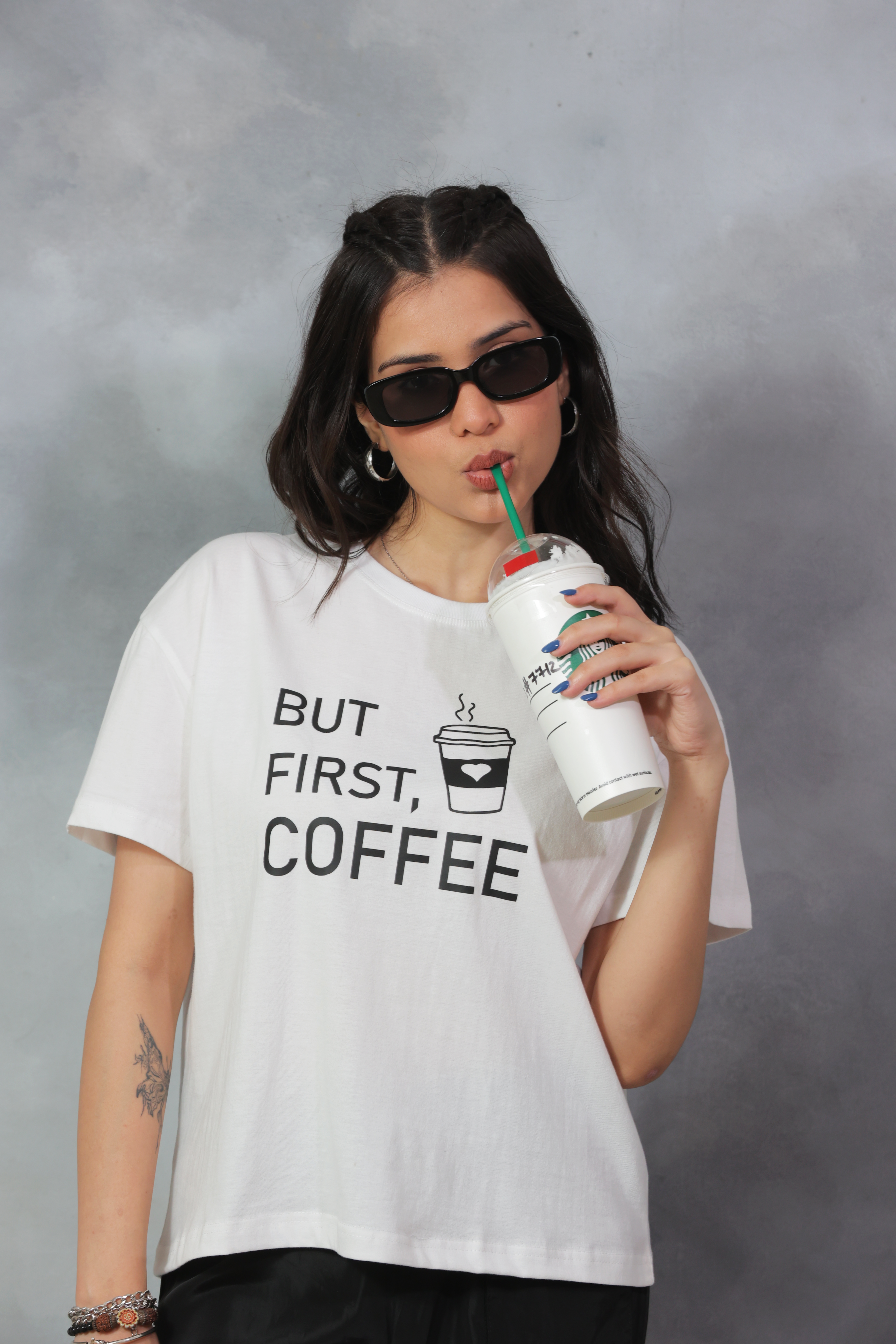 ‚ÄúBut First Coffee‚Äù Tee