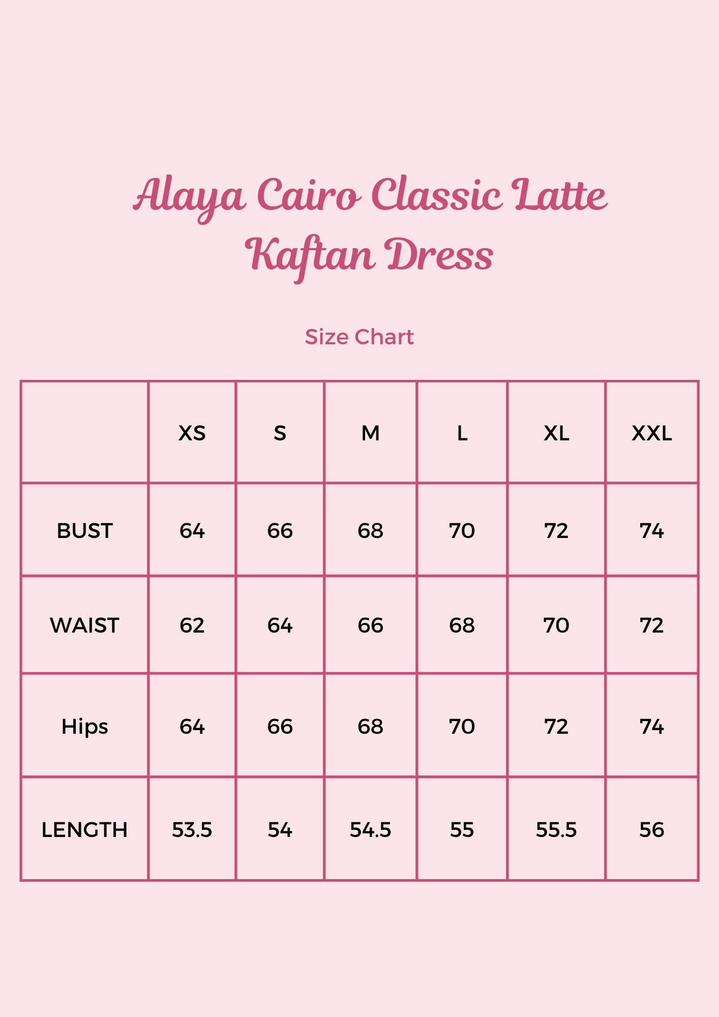 Alaya Cairo Classic Latte Kaftan Dress