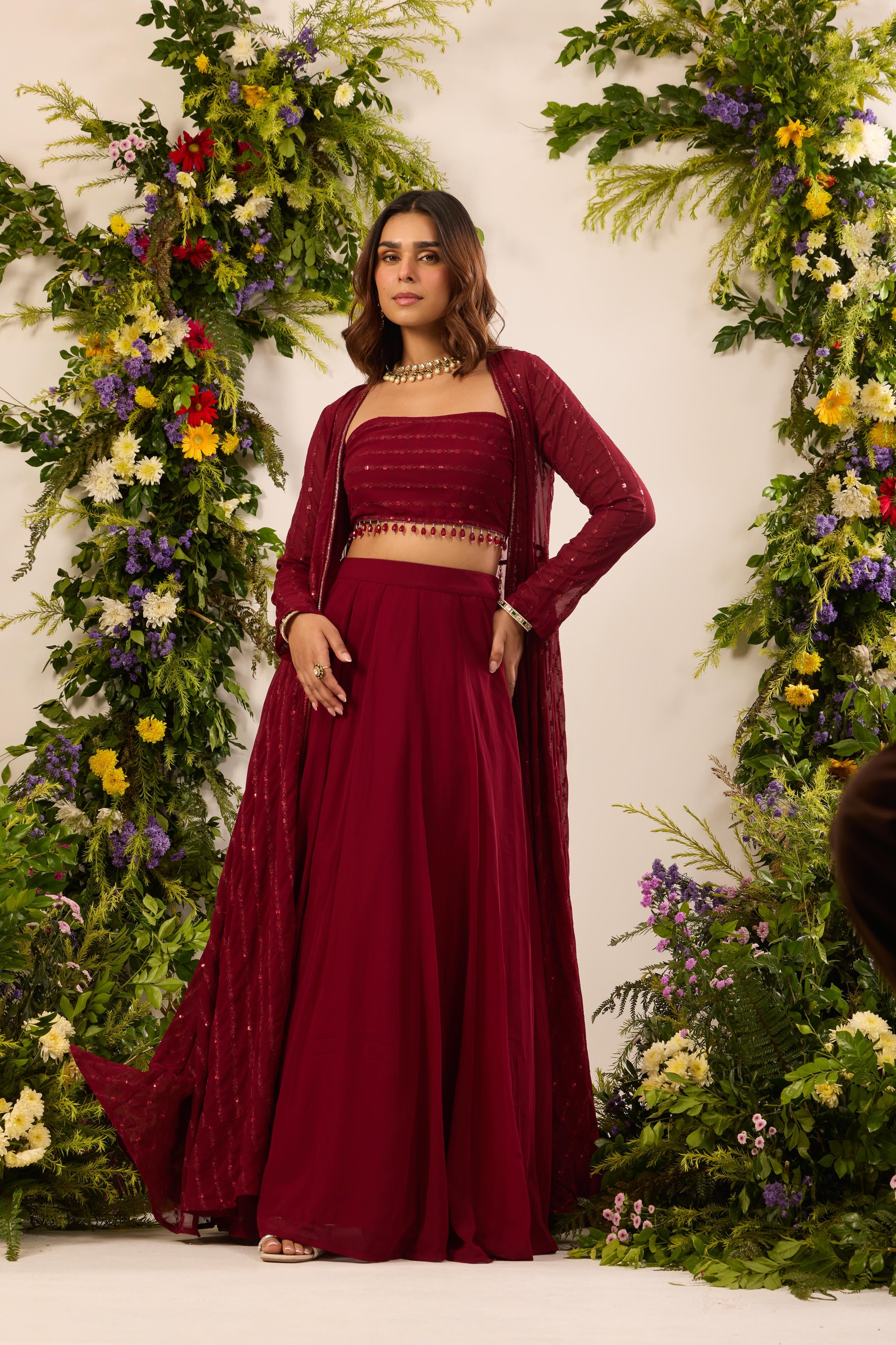 Mastaani Ruby Overlay Set