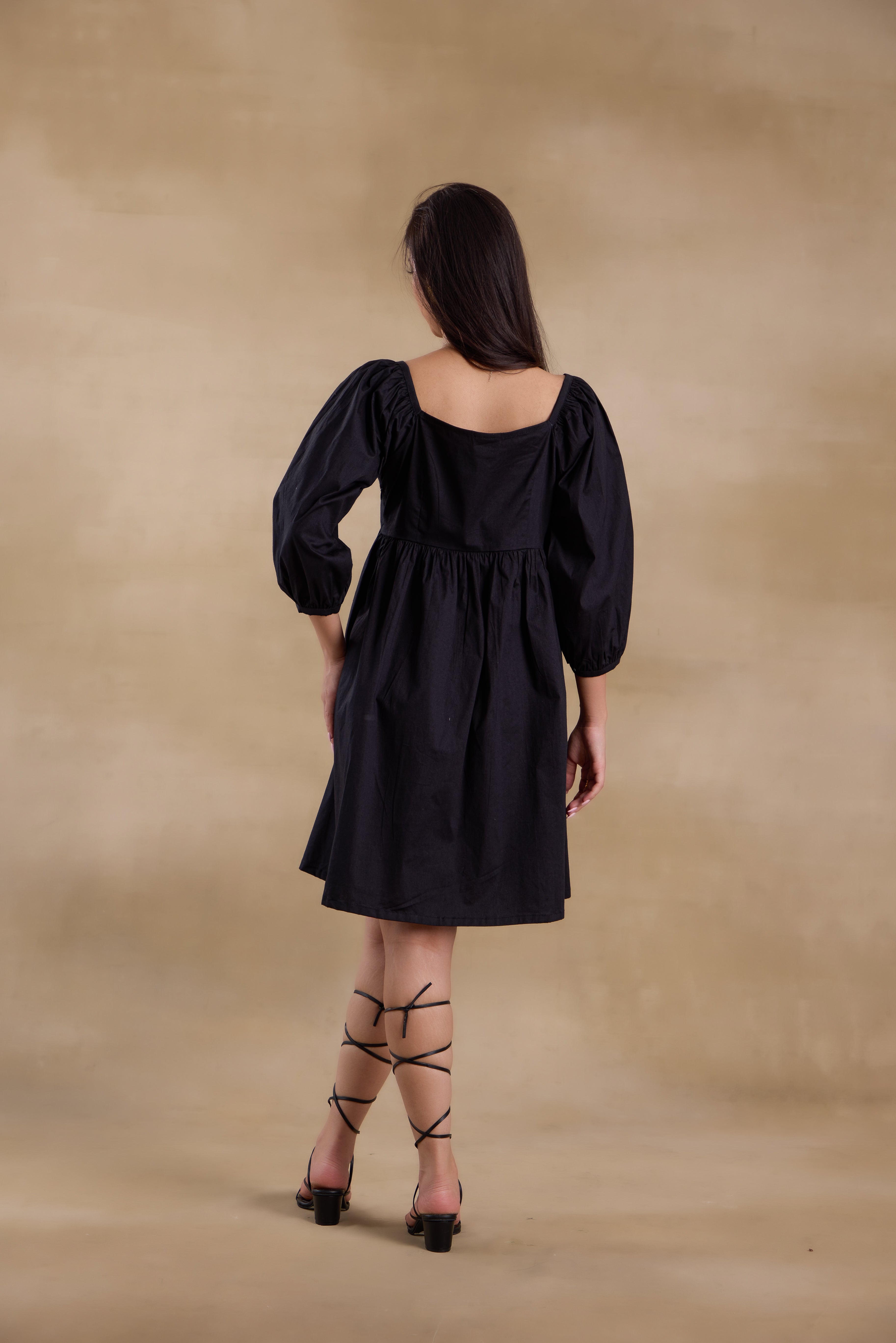 Alaya Essentials Black Vacay Dress