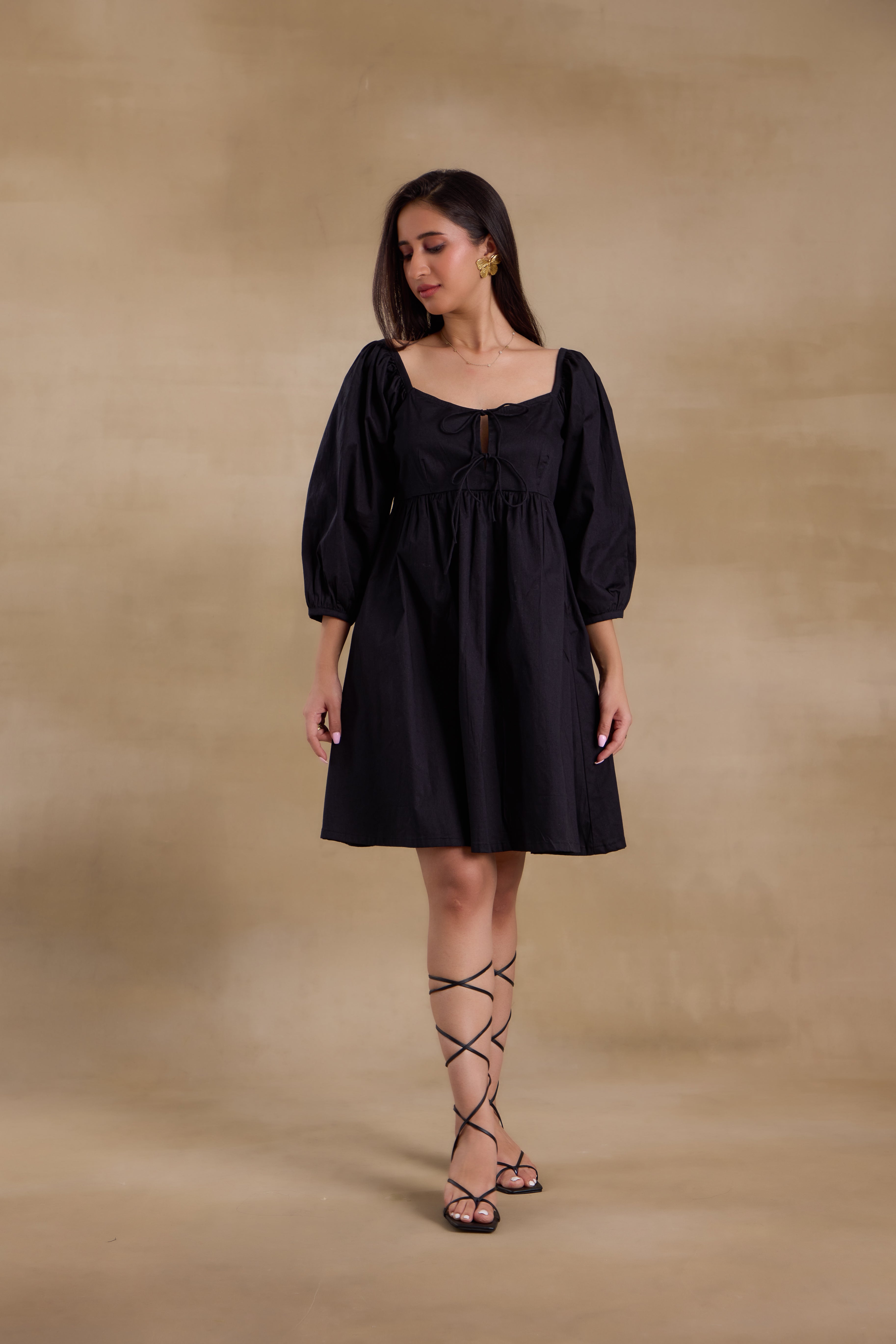 Alaya Essentials Black Vacay Dress