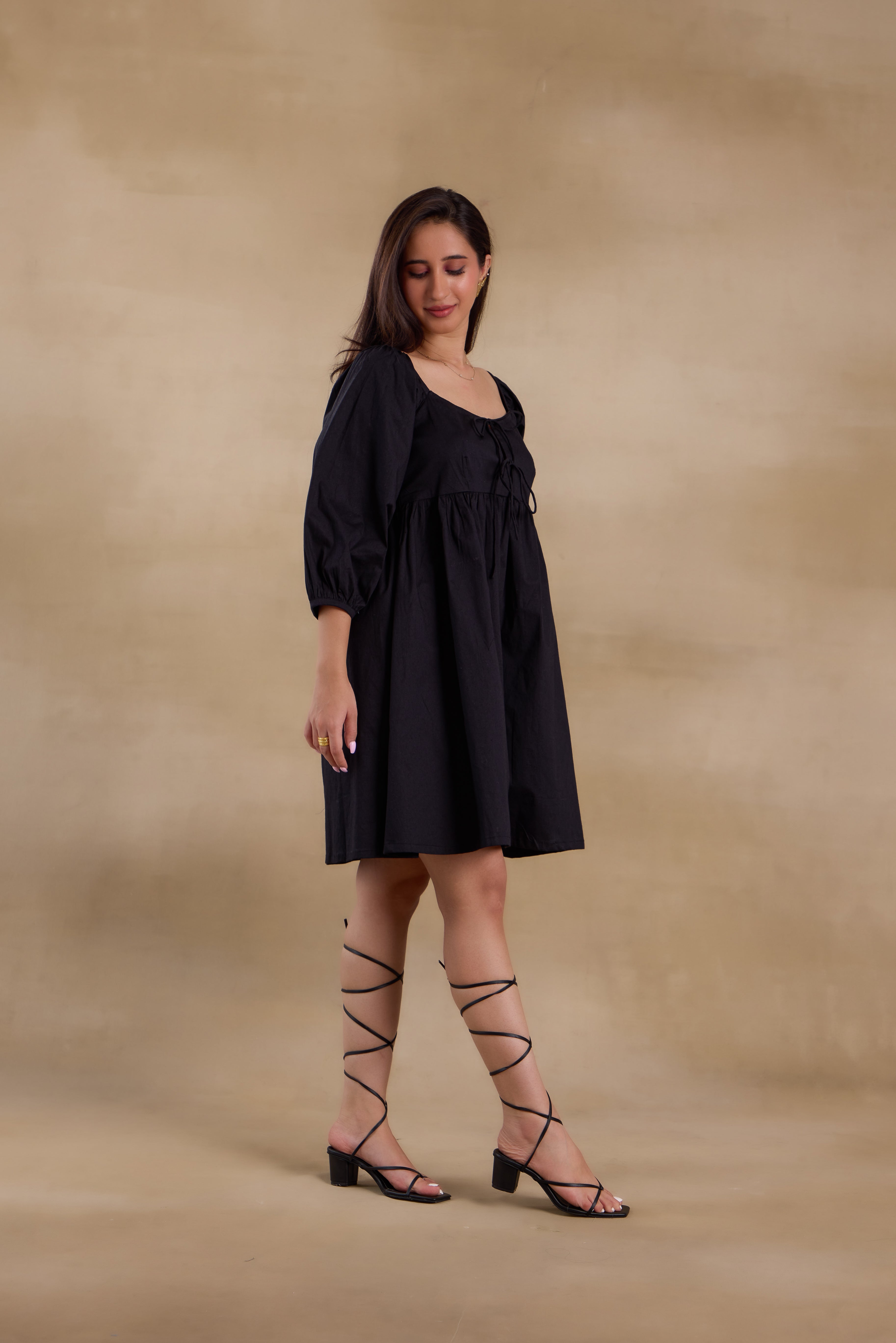 Alaya Essentials Black Vacay Dress