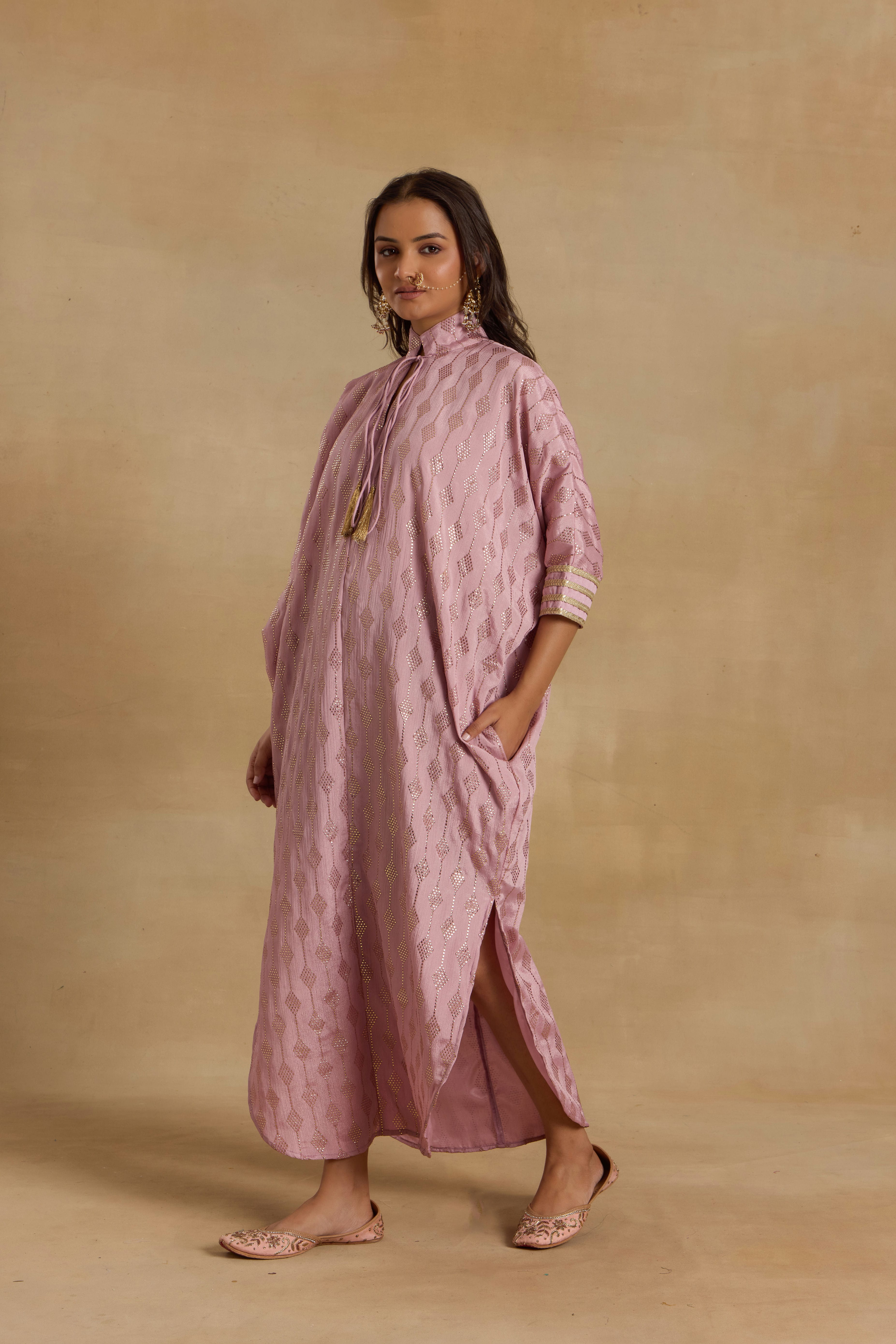 Alaya Heer Signature Lilac Kaftan