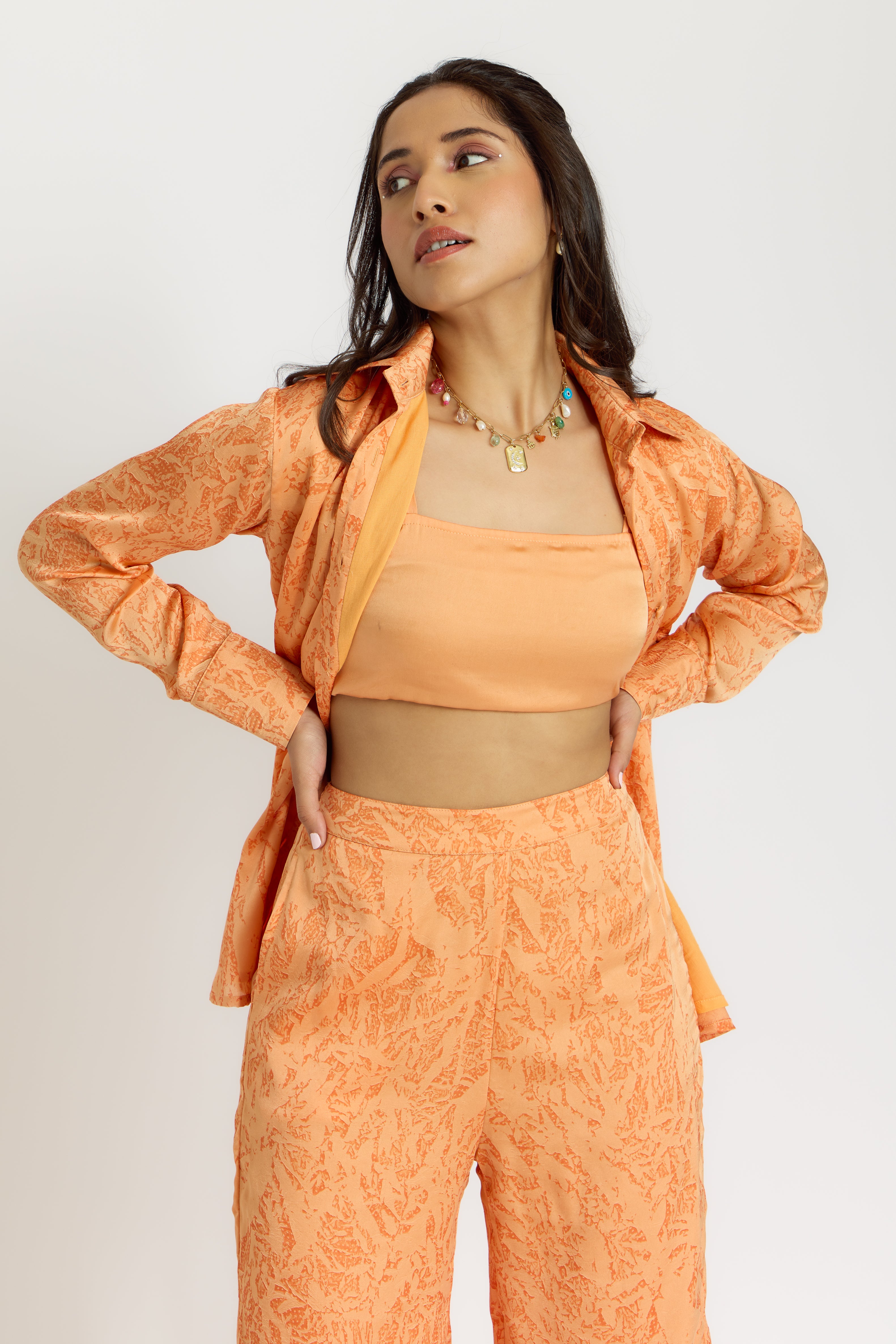 Alaya Cairo Peachy Vibe Co-ord Set