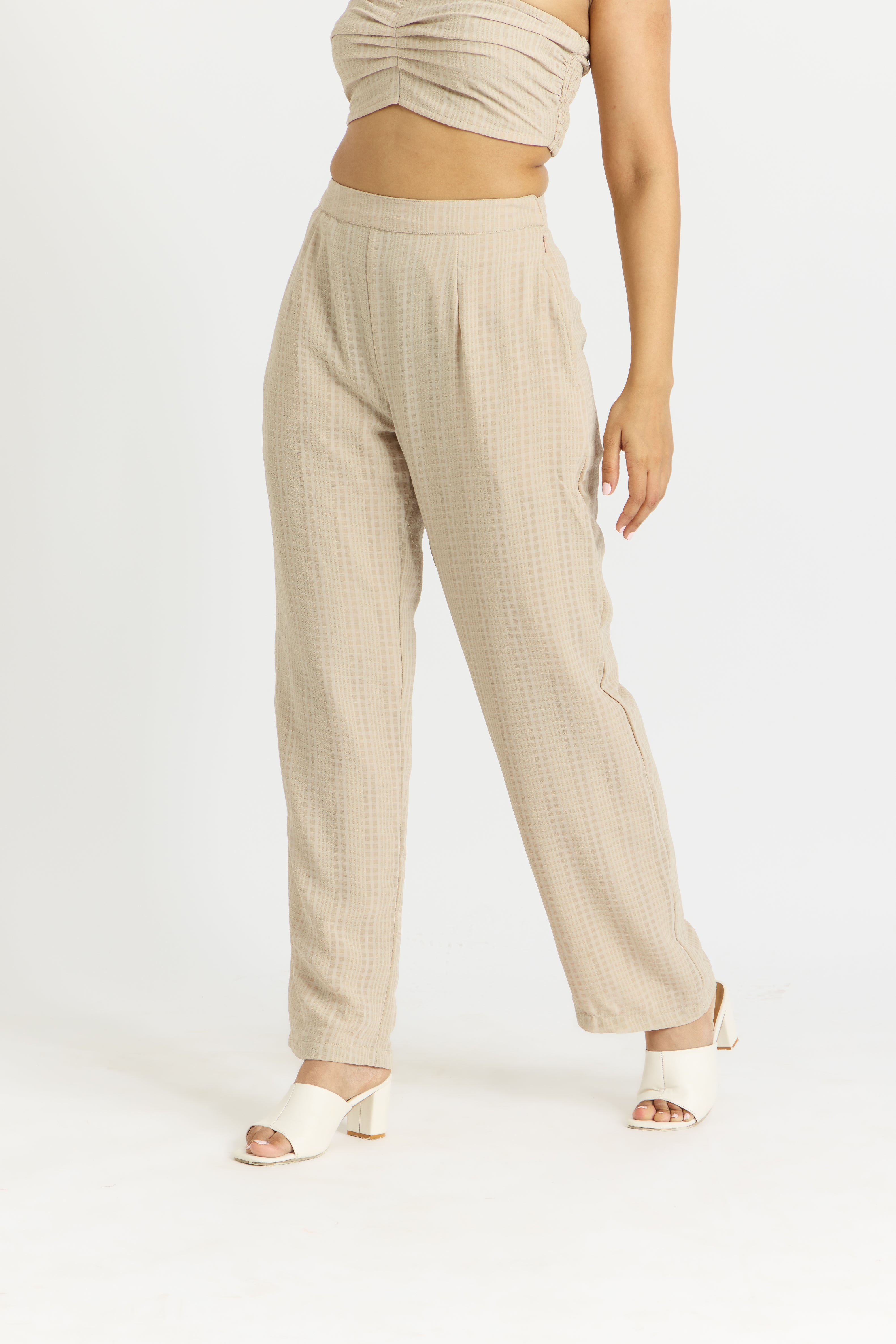 Alaya Cairo Vanilla Flared Pants