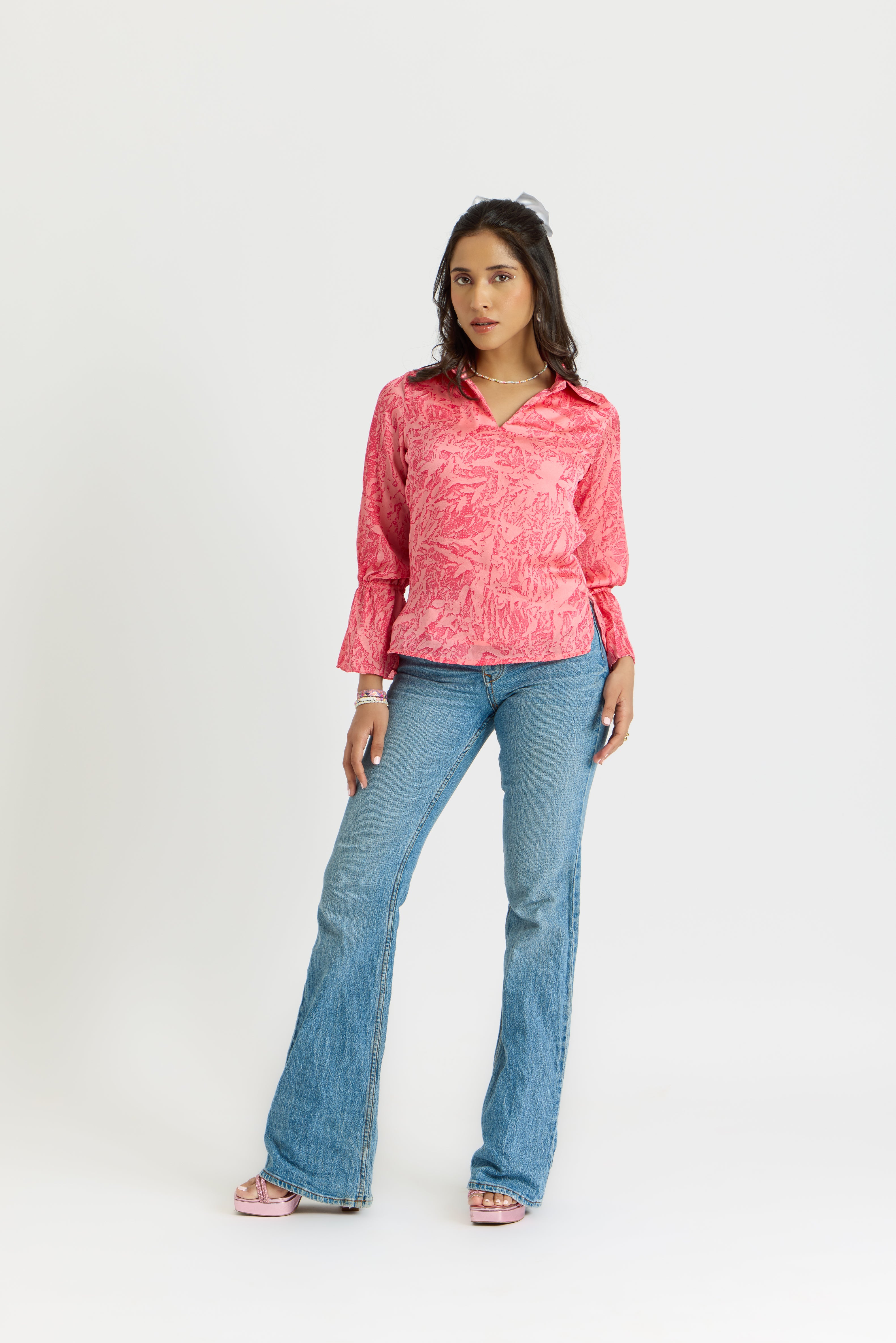 Alaya Cairo Pink Classic Top