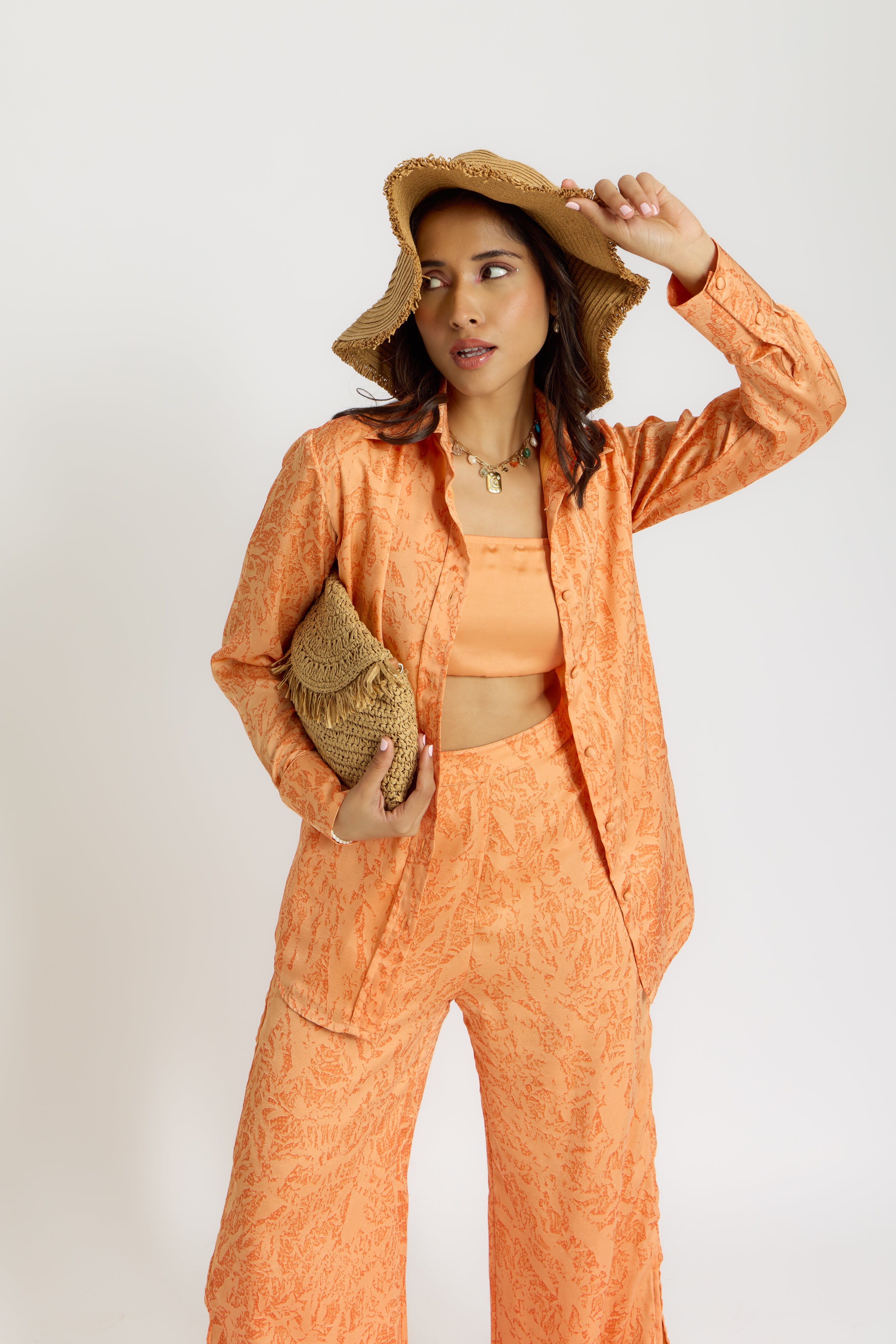 Alaya Cairo Peachy Vibe Co-ord Set