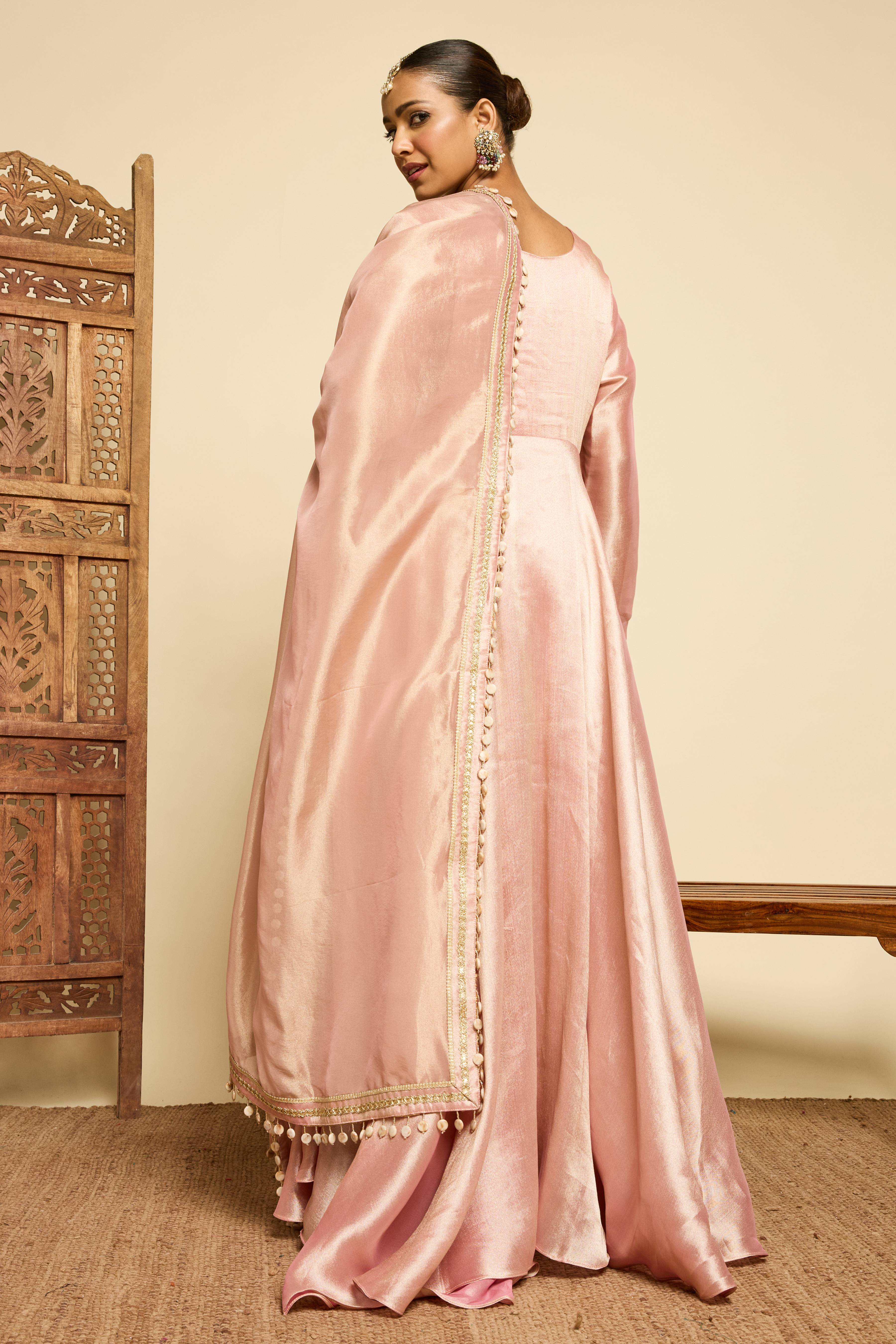 Malang Blush Anarkali Set