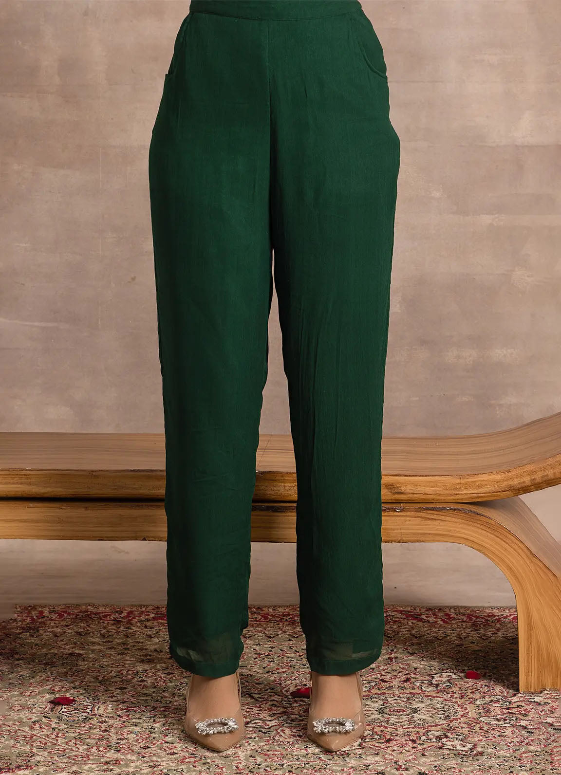 Astoria Emerald Straight Pants